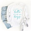Simply Sage Market Life Is Better With My Boys Sweatshirt - 3 of 4