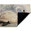 Stupell Industries French Swan Vintage Motif Printed Outdoor Door Mat, design by Suzanne Nicoll, 18"x30" - 2 of 4