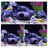 Unique Bargains Ceramic Aquarium Hideaway Rock Cave Fish Tank Decoration 3.72"x2.58"x2" Brown 1 Pc - 4 of 4