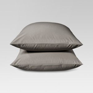 Ultra Soft Pillowcase (Standard) Radiant Gray 300 Thread Count - Threshold