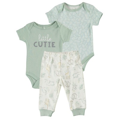 here are the neautral aesthetic clothings for baby girls at target