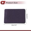 Unique Bargains Car Sunglasses Case Universal Faux Leather Rhinestones Metal 7.87"x 5.51" 1 Pc - 4 of 4