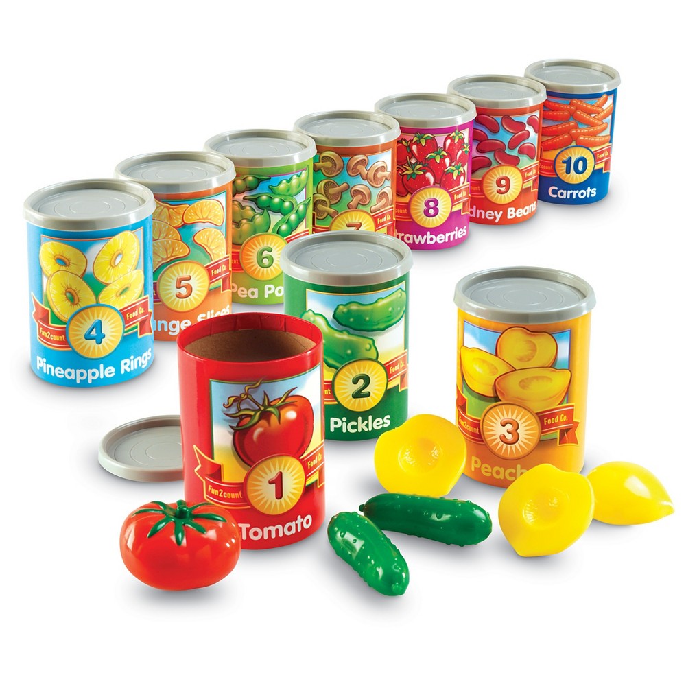 UPC 765023068009 product image for Learning Resources 1 to 10 Counting Cans | upcitemdb.com