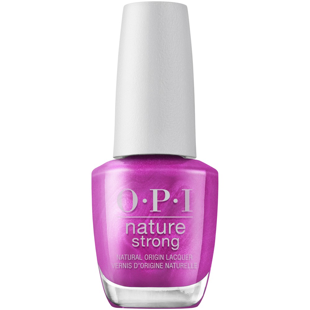 OPI Nature Strong Nail Polish - Thistle Make You Bloom - 0.5 fl oz: Bright Frosted Finish, No Fragrance Added