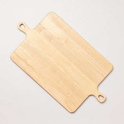 10 Round Wooden Paddle Serving Board - Hearth & Hand™ With