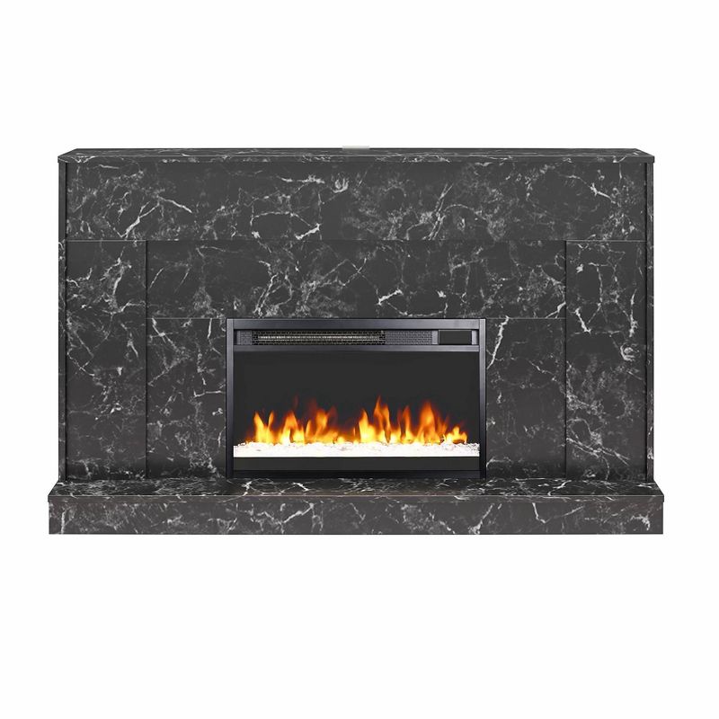 Liberty Mantel Fireplace Black Marble - CosmoLiving by Cosmopolitan, 4 of 8