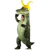 HalloweenCostumes.com One Size Fits Most   Child Inflatable Alligator Loki Costume | Marvel Costumes, Green/Green/Orange - 3 of 3