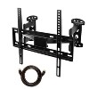 Mount-It! Corner TV Wall Mount | Full Motion Swivel Wall Mount Bracket Designed for Corner Installations | Fits 32 - 48 Inch TVs | 66 Lbs. Capacity - 2 of 4