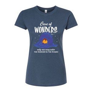 Women's - Disney - Cave of Wonders Only One May Enter Fitted Graphic T-Shirt - 1 of 3