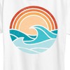 Women's - Instant Message - Wave Scene Short Sleeve Graphic T-Shirt - 2 of 4