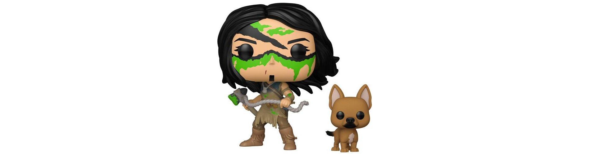 Funko - Funko POP! Plus: Prey - Naru with Sarii (Glow)