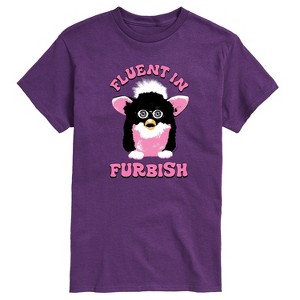 Men's - Furby - Fluent In Furbish Short Sleeve Graphic T-Shirt - 1 of 4