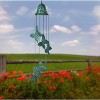 Woodstock Chimes Signature Collection, Woodstock Habitats, Butterfly Chime 21'' Verdigris Wind Chime CBC - image 2 of 4