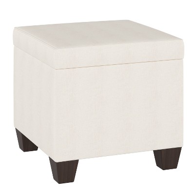 target white ottoman