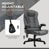 TiramisuBest 6-Point Vibrating Massage Office Chair with Heat, Reclining, Padded Arms, Remote, Dark Gray - 4 of 4