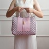 MKF Collection Yuliana Circular Print Satchel Bag with Wallet by Mia K - 3 of 4