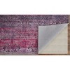 Voss Transitional Distressed Pink/Purple Area Rug - 4 of 4