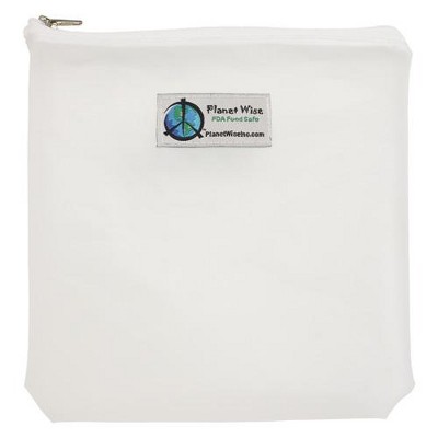 Planet Wise Reusable Clear Zipper Quart Bag - Clear