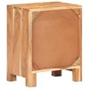 vidaXL Bedside Cabinet 15.7"x11.8"x19.7" Solid Reclaimed Wood - 4 of 4