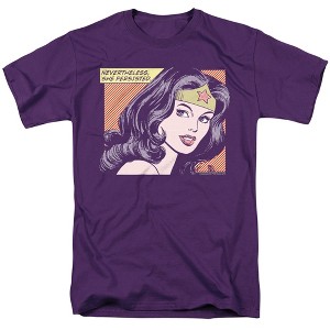 Men's Wonder Woman She Persisted T-Shirt - 1 of 4