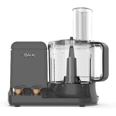 12-Cup Food Processor for Meal Prep with 6 Blade Attachments, Versatile Kitchen Appliance, Easy to Clean