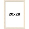 PosterPalooza | 20x28 Wide Barnwood Picture Frame, UV Acrylic, 6 Finishes - Grey, Brown, White, and Black - 2 of 4