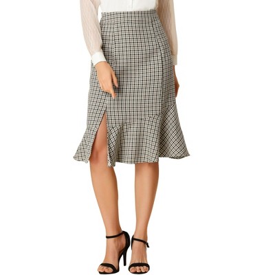 target womens plaid skirt