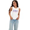 ATHLECHIC Women's Summer Ruched Ribbed Crew Neck Sleeveless Tank Tops - 2 of 4