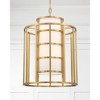 Crystorama Lighting Hulton 6 - Light Chandelier in  Gold - 3 of 4
