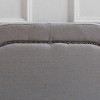 Queen/Full Killian Headboard Tufted Modern and Contemporary Upholstered Fabric Headboard-Christopher Knight Home - 3 of 4