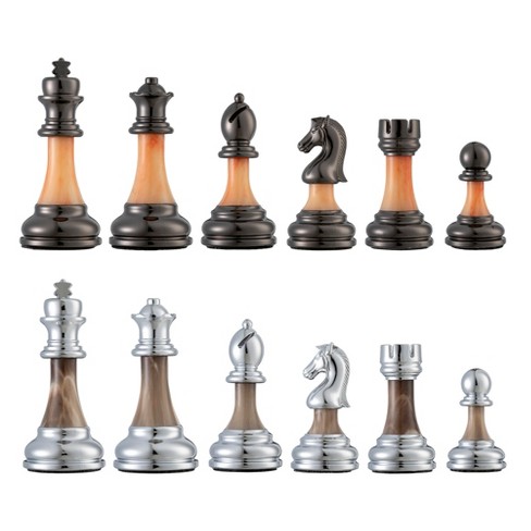 Metal Chess Pieces