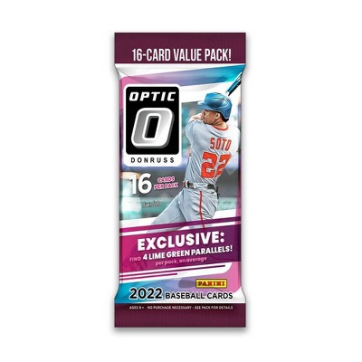 2022 Panini Baseball Donruss Optic Trading Card Value Pack!