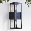 Nathan James Julio Outdoor Wall Light Black - 2 of 4
