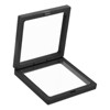 Unique Bargains 3D Floating Waterproof Coin Display Case with Stand Base 8 Pcs - 4 of 4