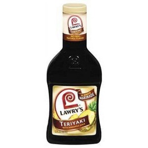 Lawry's, Teriyaki with Pineapple Juice Marinade & Sauce, 12oz Bottle (Pack of 3) - 1 of 1