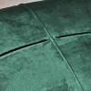 Nakisha Velvet Square Bean Bag Ottoman - Christopher Knight Home - 4 of 4