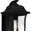 Quoizel Lighting Mulberry 1 - Light Sconce in  Matte Black - 2 of 4