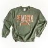 Pumpkin Season Patterns -  Womens Sweatshirt - 3 of 3
