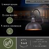 VAXCEL Franklin Bronze Motion Sensor Dusk to Dawn Farmhouse Barn Dark Sky Outdoor Wall Light - 2 of 4