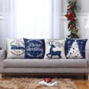 4 Pcs Christmas Pillow Covers - Holiday Cushion Covers, Christmas Decoration Pillows, Festive Pillowcases, Christmas Home Decor - 3 of 4