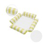 Unique Bargains Stripe Pool Hammock Lounger 1 Set - 3 of 4