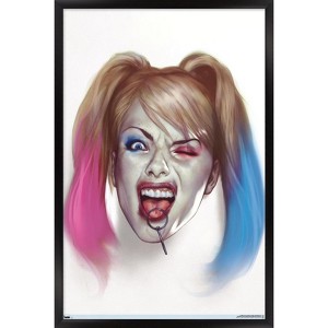 Trends International DC Comics - Harley Quinn - #1 Variant Framed Wall Poster Prints - 1 of 4