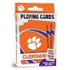 MasterPieces Officially Licensed NCAA Clemson Tigers Playing Cards - 54 Card Deck for Adults - 2 of 4