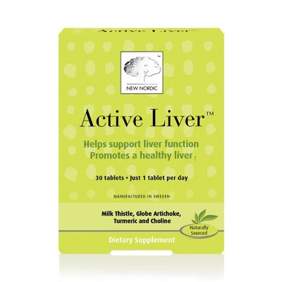 New Nordic Active Liver Vegan Tablets - 30ct