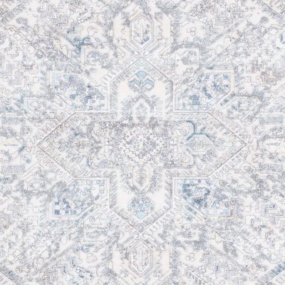 ivory/light blue