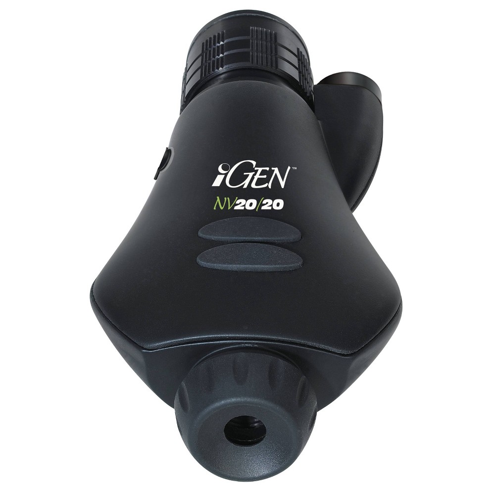 Night Owl Optics iGen 20/20 Day/Night Vision Monocular The iGen 20/20 Image Processor Monocular is a powerful infrared device that has the night vision capability you need. These Night Vision Products from iGen feature infrared intelligence which automatically adjusts to different levels of darkness for use at night and during the day. Additionally, the iGen NOIGM3X Image Processor Monocular has double the infrared sensitivity of tube-based technologies and an infrared illumination field that is 100percent free of distortion. The iGen Day/Night Vision Image Processor Monocular is great for use in any light conditions for hunting, fishing, camping and even law enforcement.