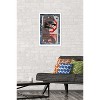 Trends International Jurassic World: Dominion - Warning Sign Logo Framed Wall Poster Prints - 2 of 4