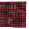 Saro Lifestyle Holiday Table Runner With Plaid Design, 16"x72", Red - 2 of 4