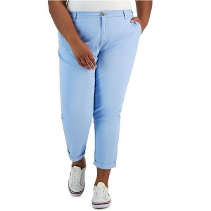 Tommy Hilfiger Womens Hampton Slim Casual Chino Pants - 1 of 1