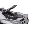 2017 Ford GT Ingot Silver Metallic with Black Stripes 1/12 Model Car by Autoart - 4 of 4